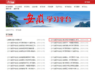 【学习强国】色综合久久久久无码专区党委深入学习贯彻党的十九届四中全会精神
